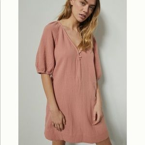 Anthropologie Puff Sleeve Tunic Dress - Women’s S